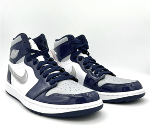AIR JORDAN 1 HIGH GOLF PATENT MIDNIGHT NAVY